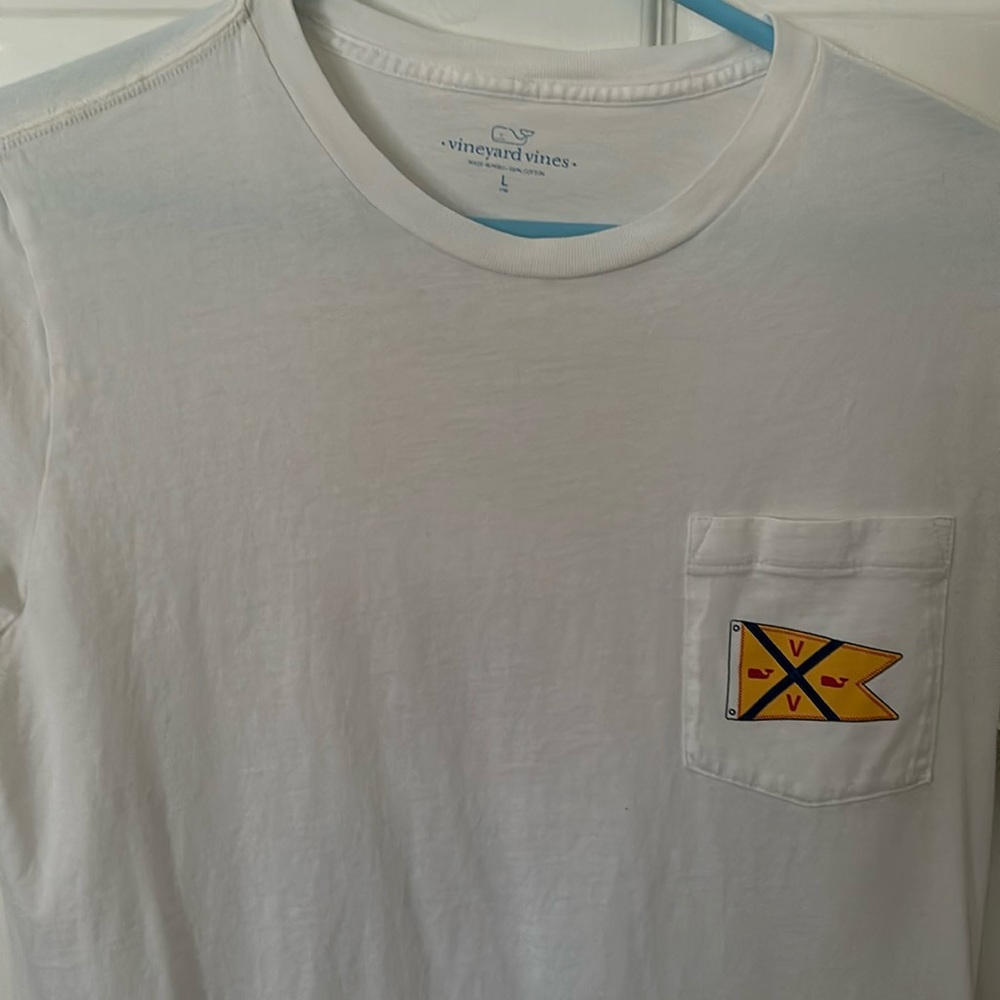Boys vineyard vines, short sleeve, large large tee